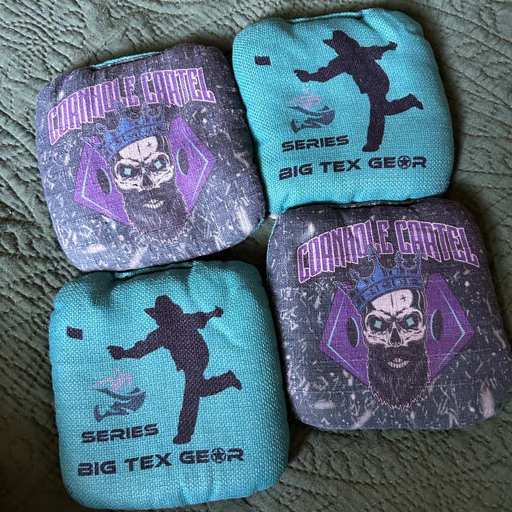 Cornhole Cartel Series Bags – Big Tex Gear – Set of 4